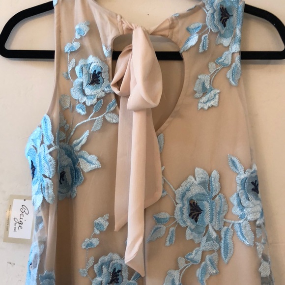 NWT Beige by Eci Swing Dress - S - Picture 5 of 6